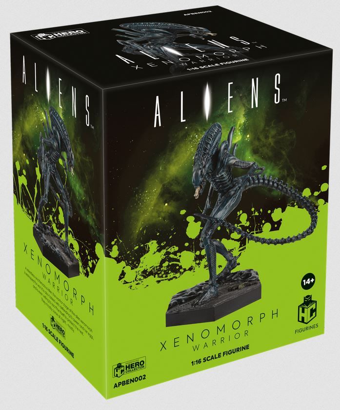 Aliens - Figurine Guerrier Xénomorphe Edition Box Display 13 cm