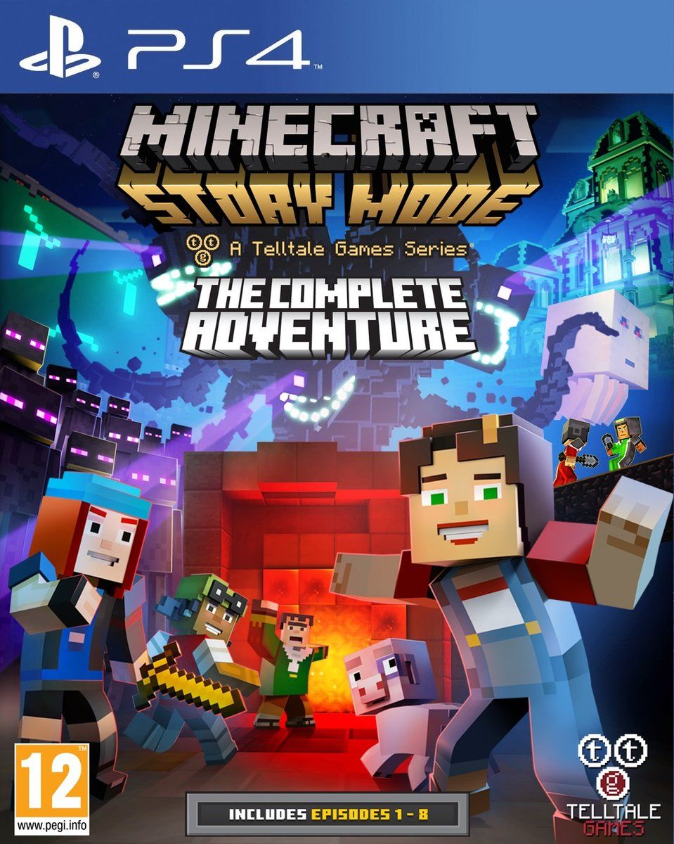 Minecraft Story Mode : A Telltale Game Series The Complete Story