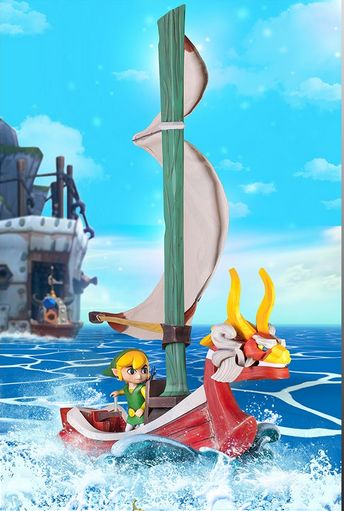 Statue Zelda Wind Waker Red Lion F4F