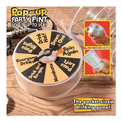 Pop Up Party - Pint Beer Glass and Game