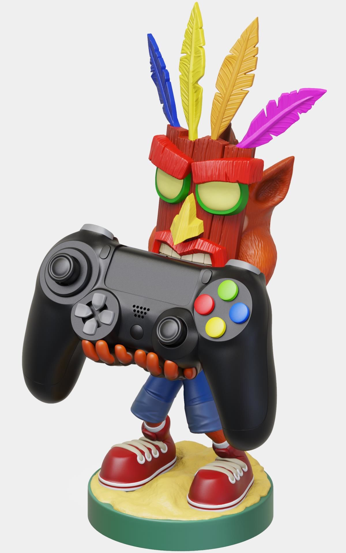 Cable Guys - Crash Bandicoot Aku Phone & Controller Holder