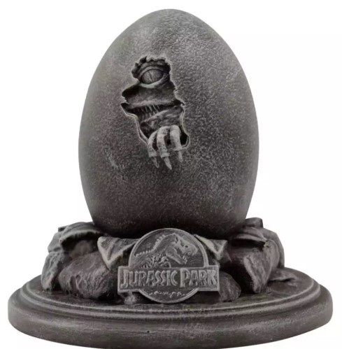 JURASSIC PARK 30ANS - Set Oeuf + Canne - Réplique Edition limitée
