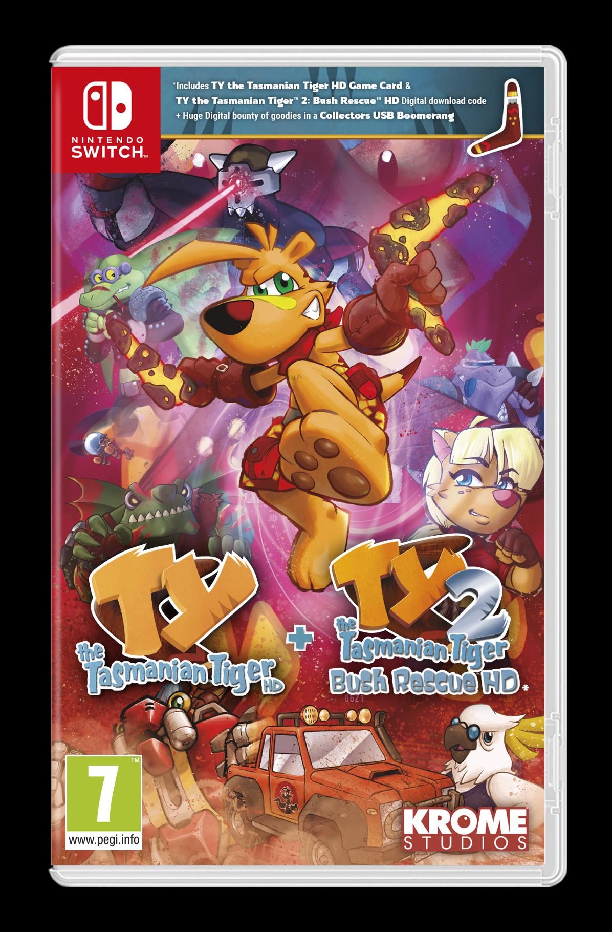 TY the Tasmanian Tiger HD + TY the Tasmanian Tiger 2: Bush Rescu