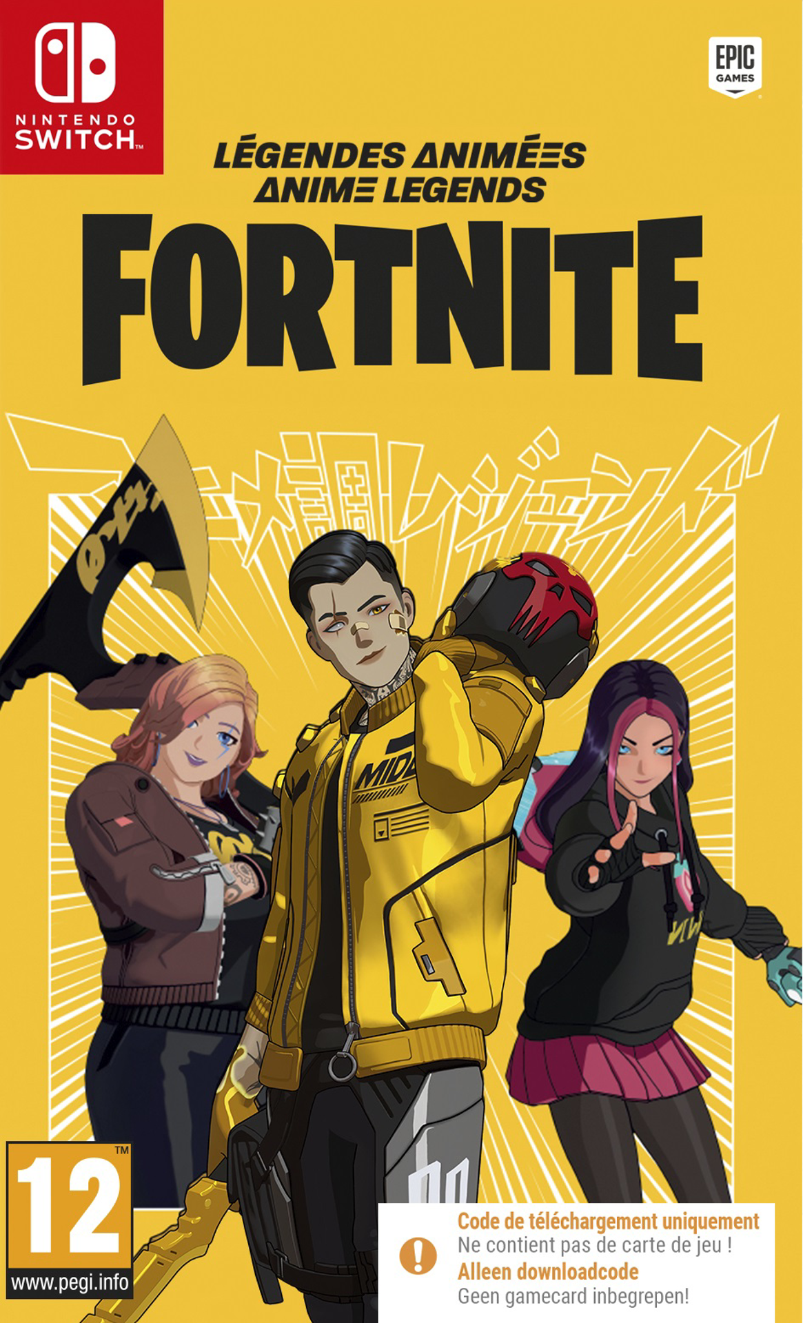 Fortnite - Légendes Animées (Code-in-a-box)