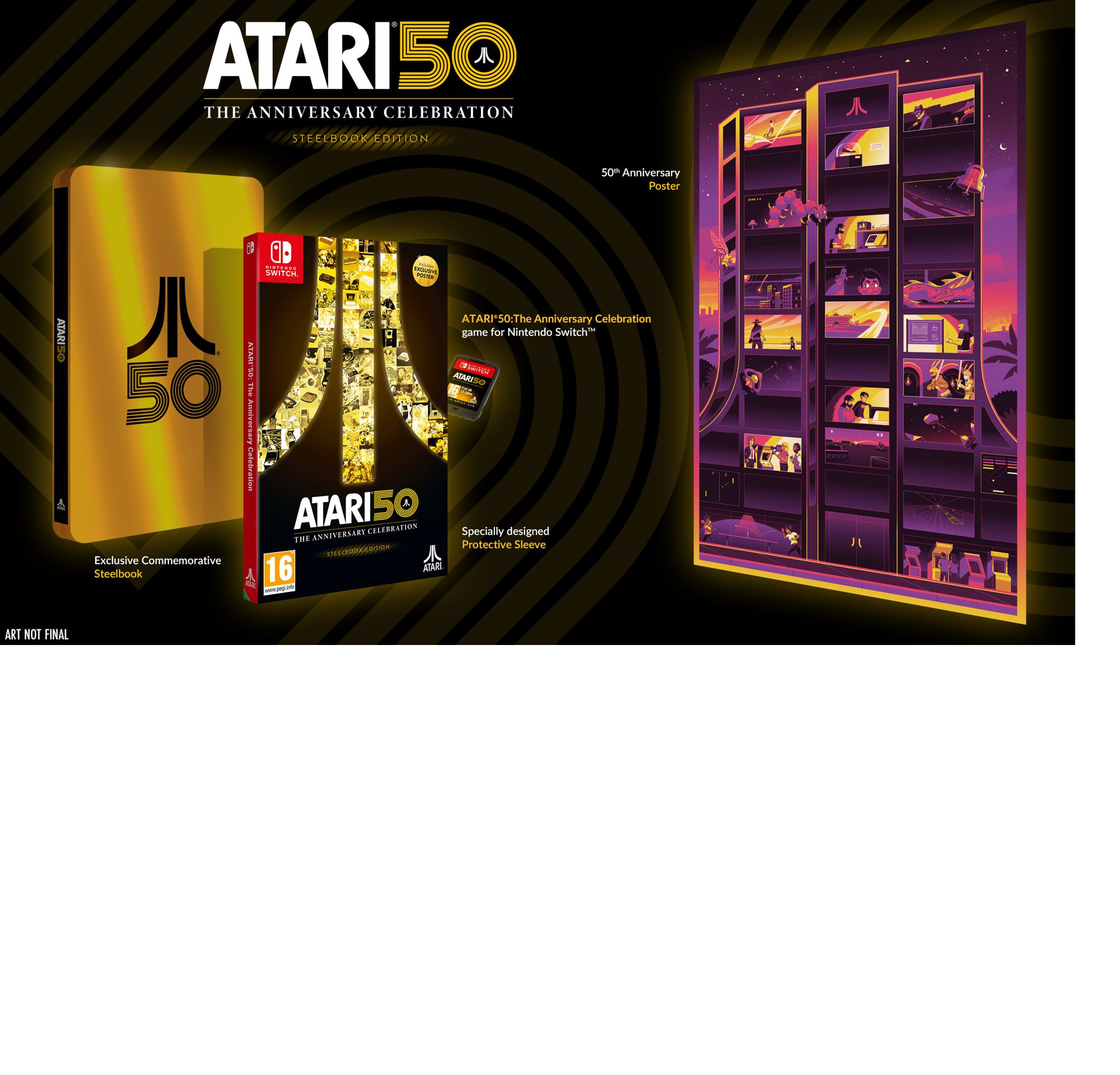 Atari 50 : The Anniversary Celebration - Steelbook Edition