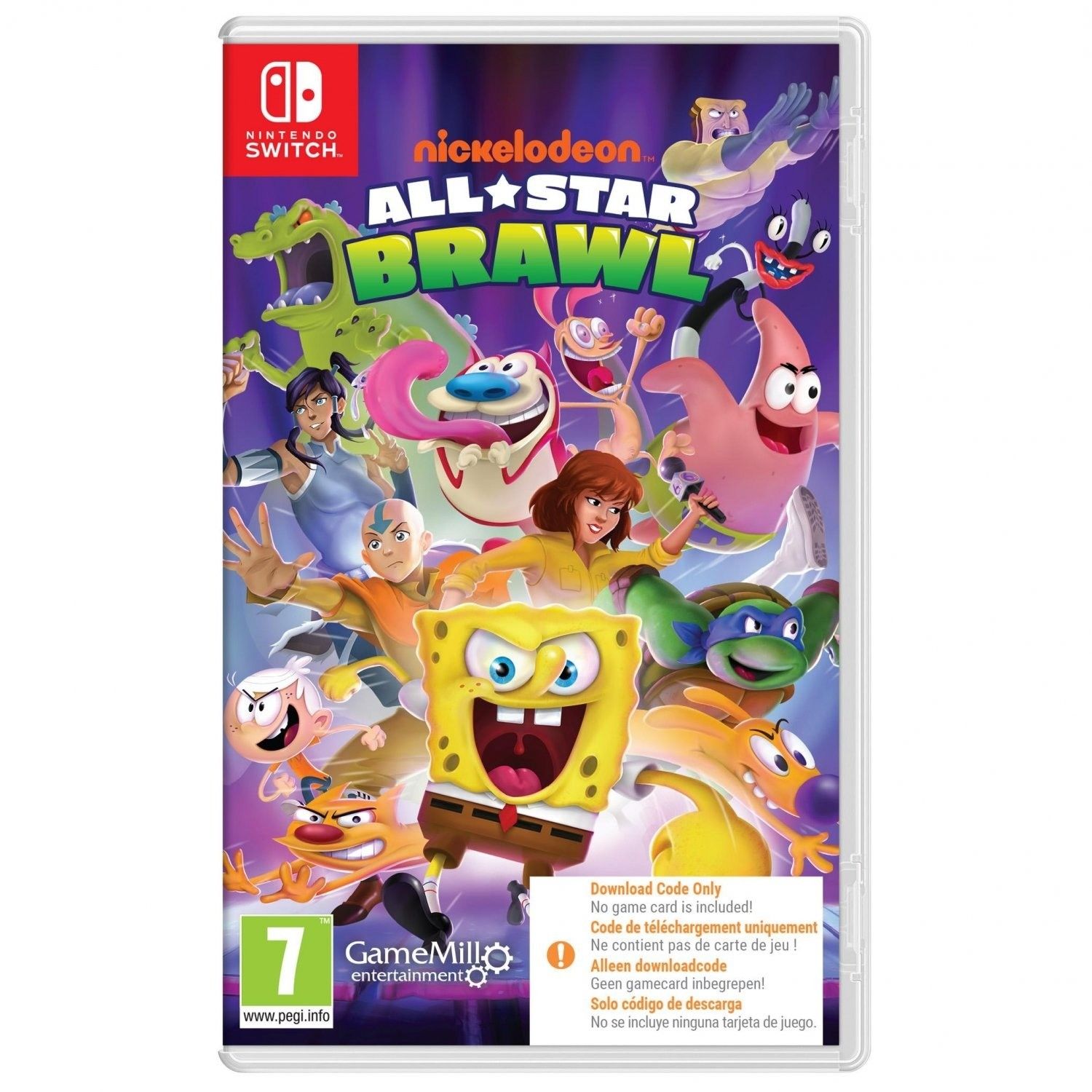 Switch Nickelodeon All-Star Brawl (Code in a Box)