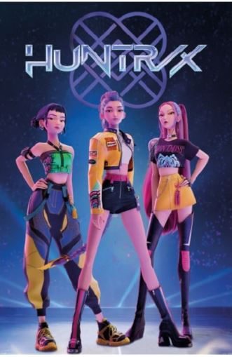 K-POP DEMON HUNTERS - Huntrix - Poster 61x91cm