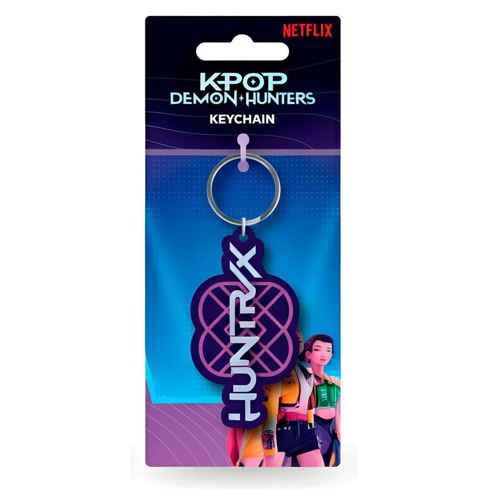 KPop Demon Hunters Porte-clés PVC Logo Huntrix
