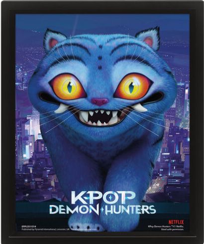 K-POP DEMON HUNTERS - Poster lenticulaire 3D