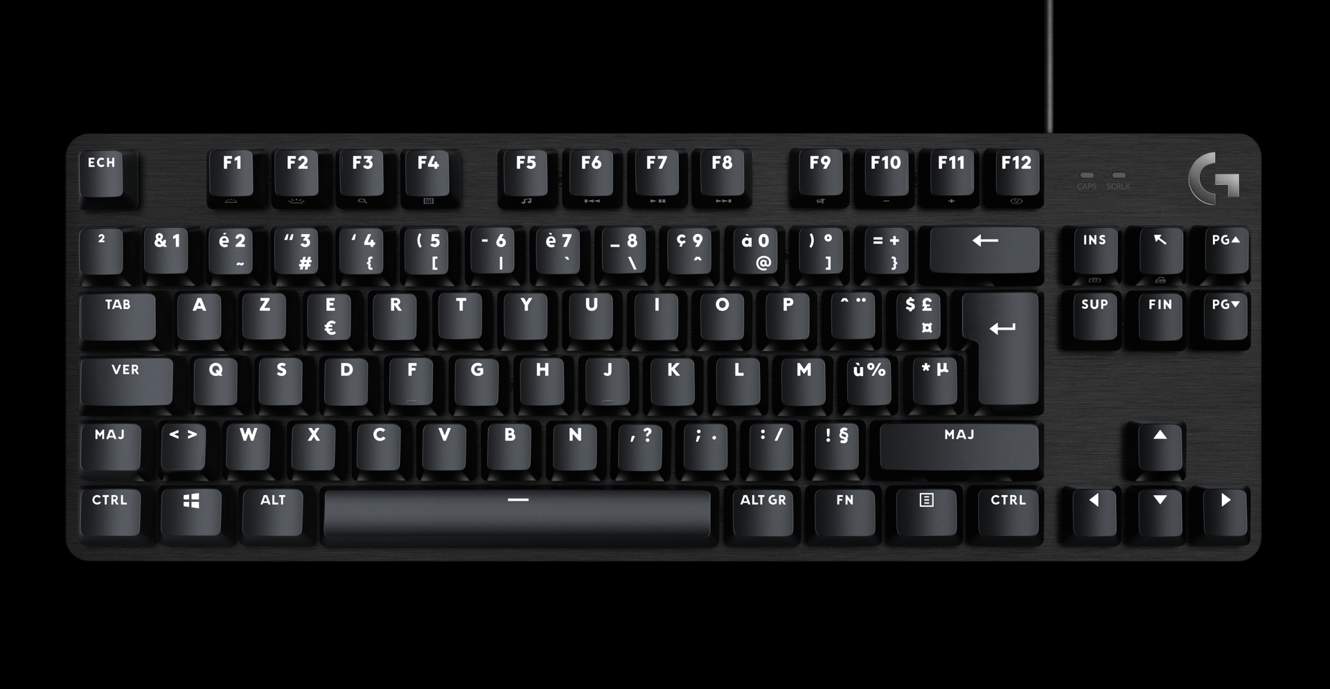 Acheter Logitech Clavier mécanique de jeu sans pavé numérique G413 - Aze -  Claviers prix promo neuf et occasion pas cher