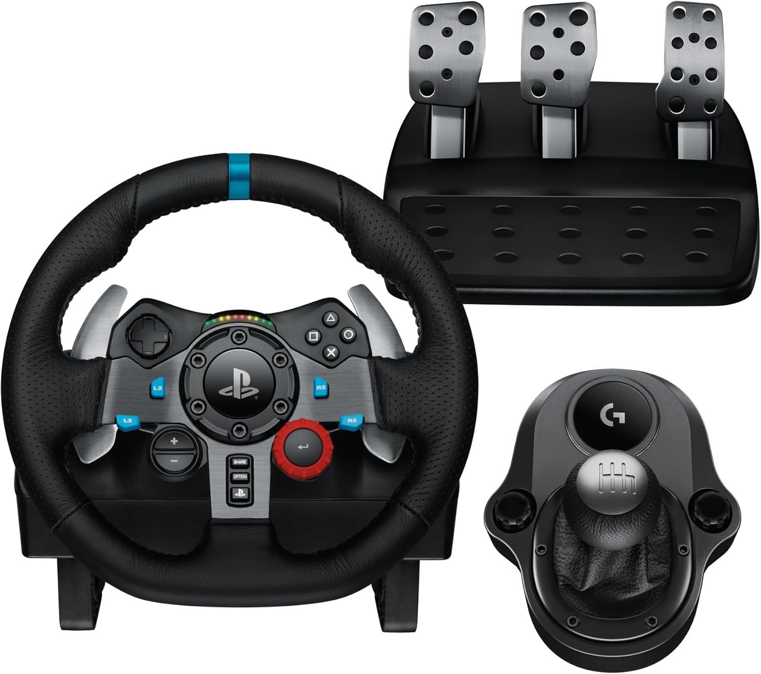 Logitech Volant G29 Driving Force + Levier de vitesse