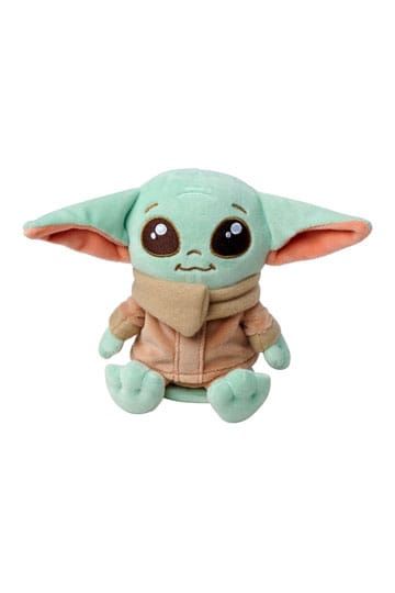 Star Wars The Mandalorian peluche Grogu Shoulder Rider 12 cm