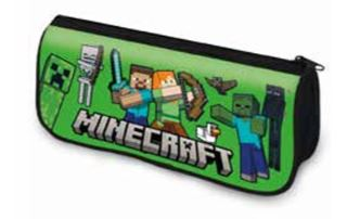 MINECRAFT - Trousse à Crayons Barrel
