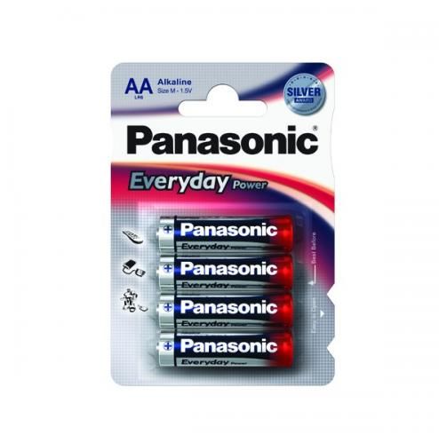Pile alcaline Panasonic (blister) LR06 Everyday Power 1.5V 3.4Ah X4