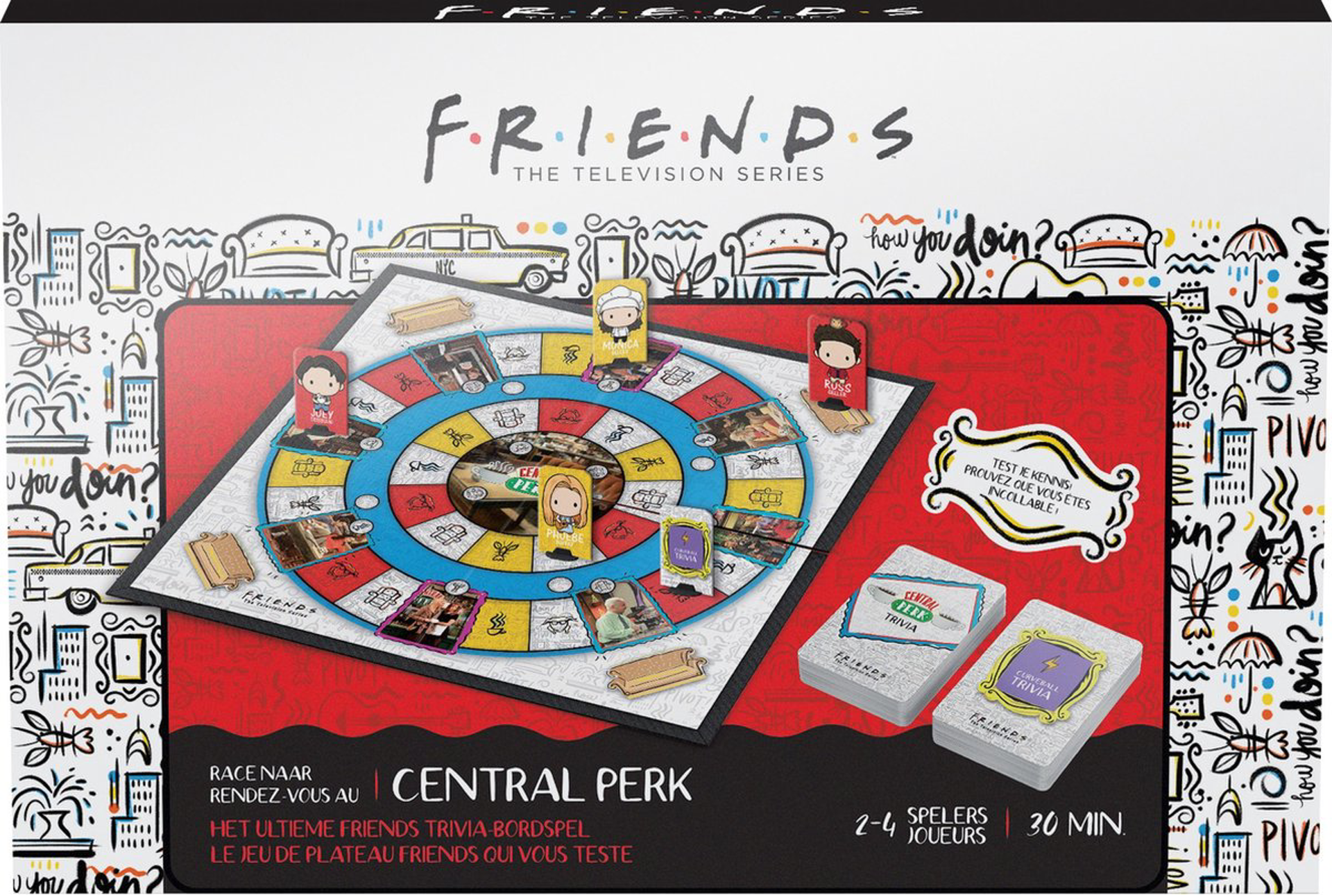 Friends - Rendez-vous au Central Perk - Jeu de Plateau