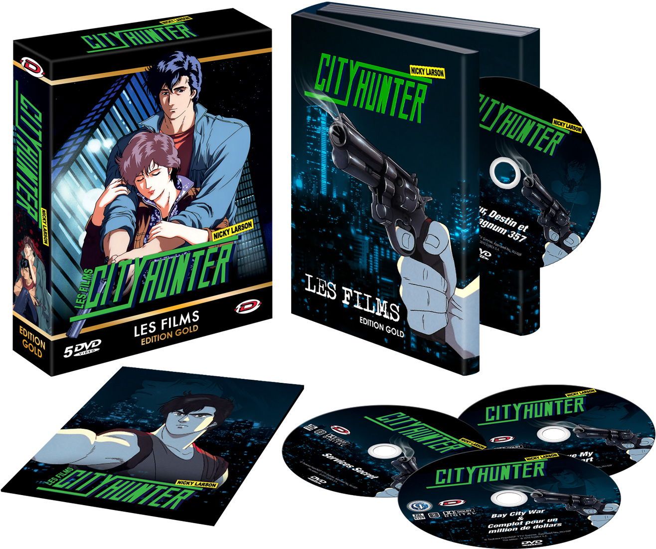 City Hunter Collector 4 Films + 2 OAV Box 5 DVD