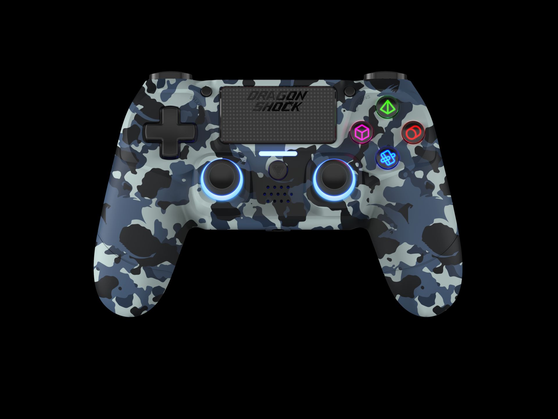 Acheter Manette sans prix fil 4 Bleu Playstation MIZAR et Camouflage pour neuf PS4, Bluetooth pas promo et occasion PC - cher