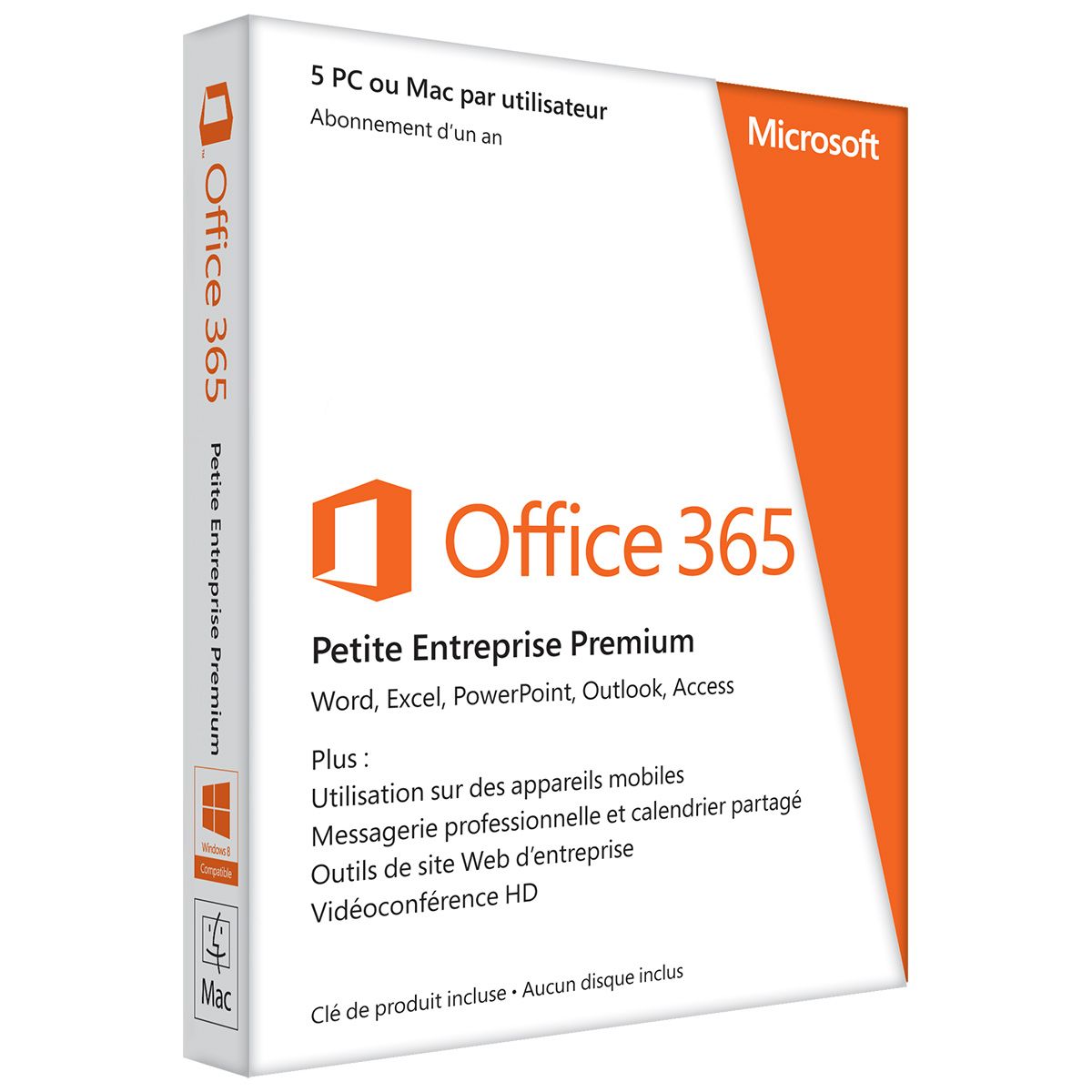 Microsoft Office 365 Famille 5 PC/Mac