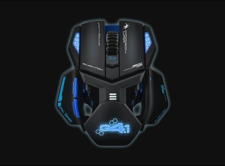 Dragon War Phantom 4.1 Mouse Blue