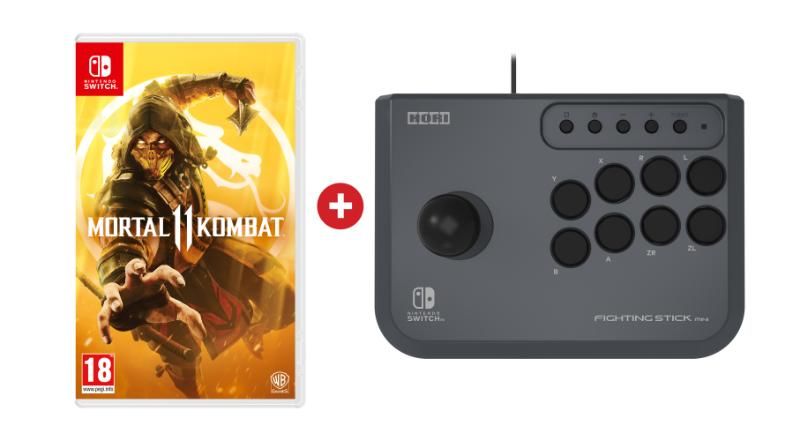 Mortal Kombat 11 + HORI Fighting Stick Mini Switch