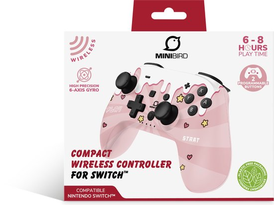 POP TOP Minibird Wireless Controller \"Sweet Pink\"