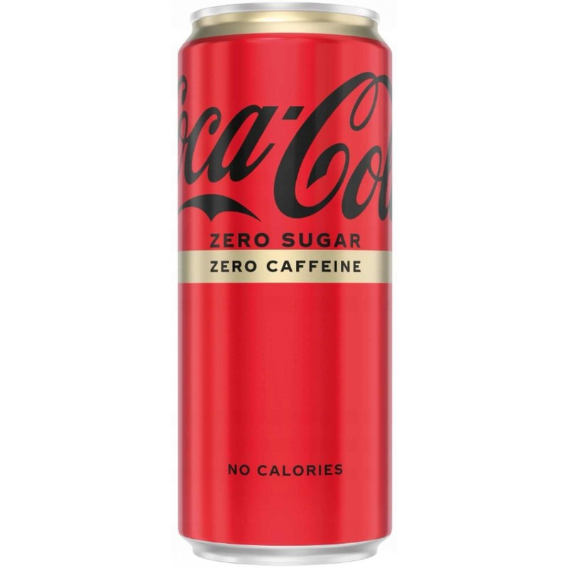 Coca-Cola sans sucres sans caféine – 330ml