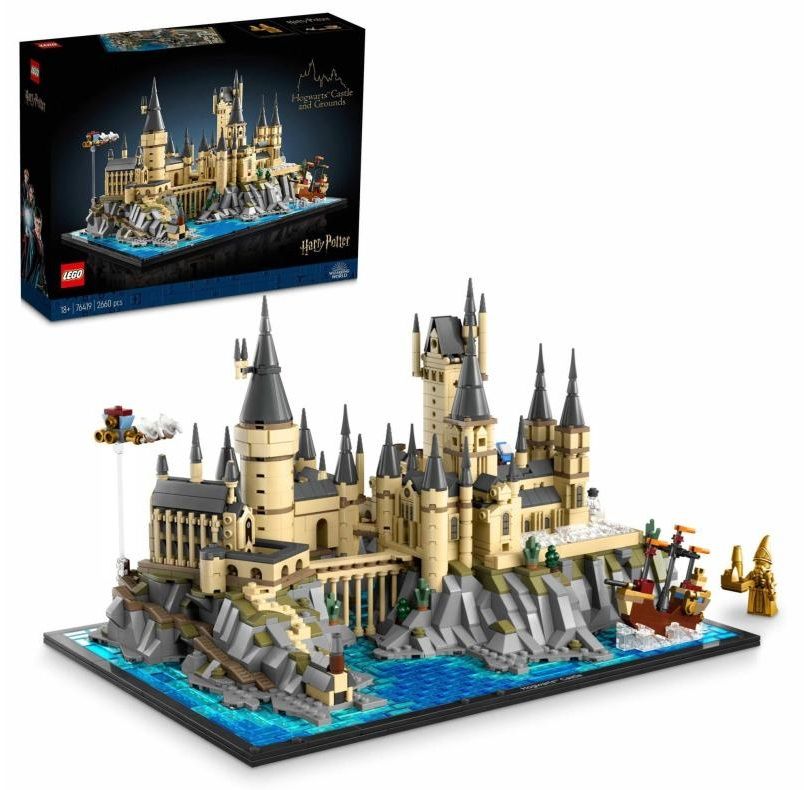 Lego - Harry Potter : Le Chateau et Le domaine de Poudlard