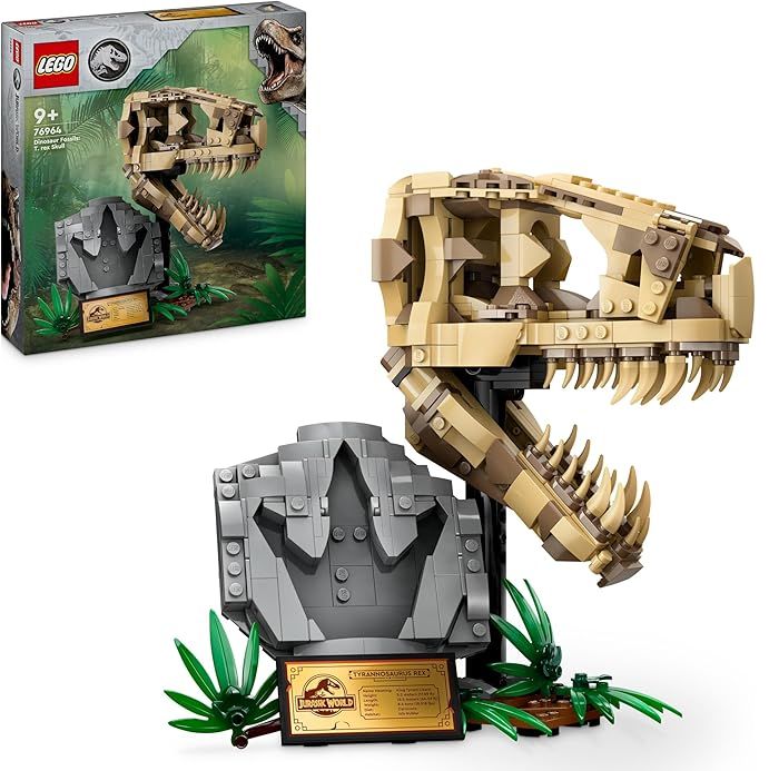LEGO - Jurassic World Les Fossiles de Dinosaures : Le Crâne du T. Rex
