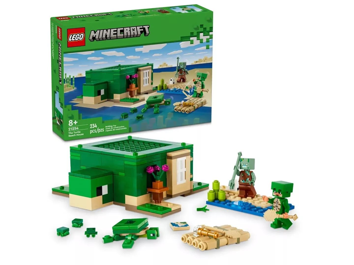 LEGO - Minecraft : La Maison de la Plage de la Tortue