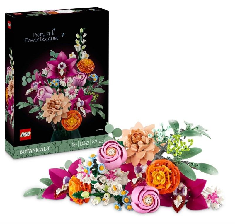 LEGO Botanicals Le Joli Bouquet de Fleurs Roses