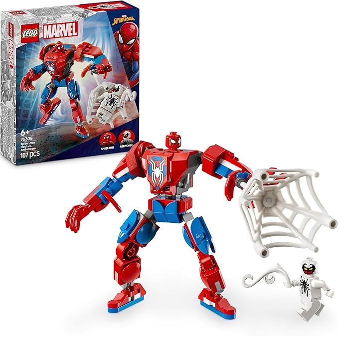 LEGO Marvel Le Robot de Spider-Man Contre Anti Venom
