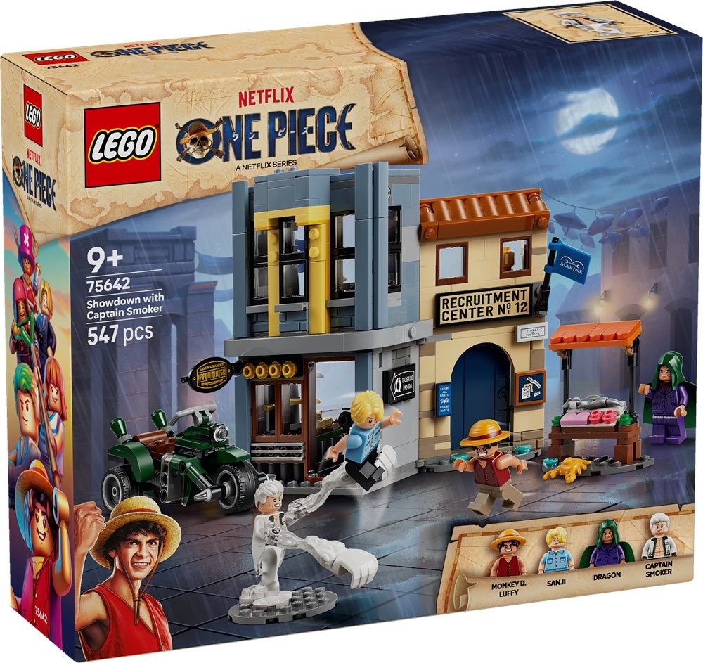 LEGO 75642 ONE PIECE - La forêt des contes avec Capitaine Smoker