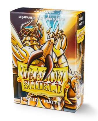 DS - Japanese Sleeves: Gold [Matte] (60 Sleeves)