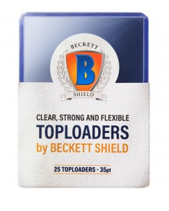 Beckett Shield - Pack de 25 toploader 35pt