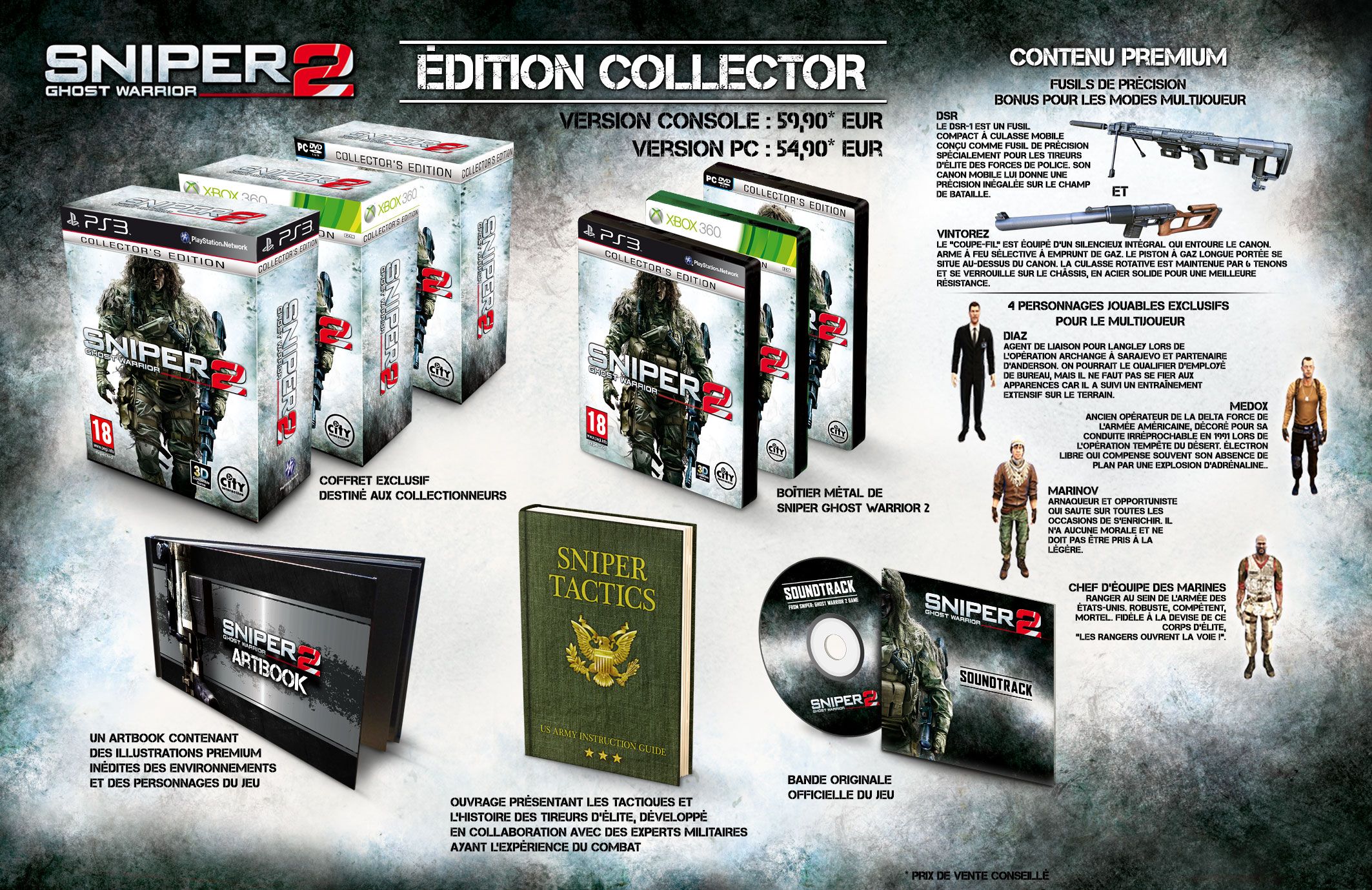 Sniper Ghost Warrior 2 Collector Edition