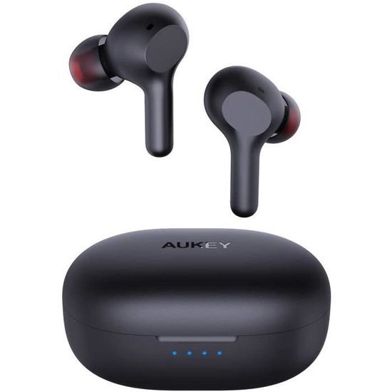 Aukey - Écouteurs sans fil connectés ultra-compacts EP-T25