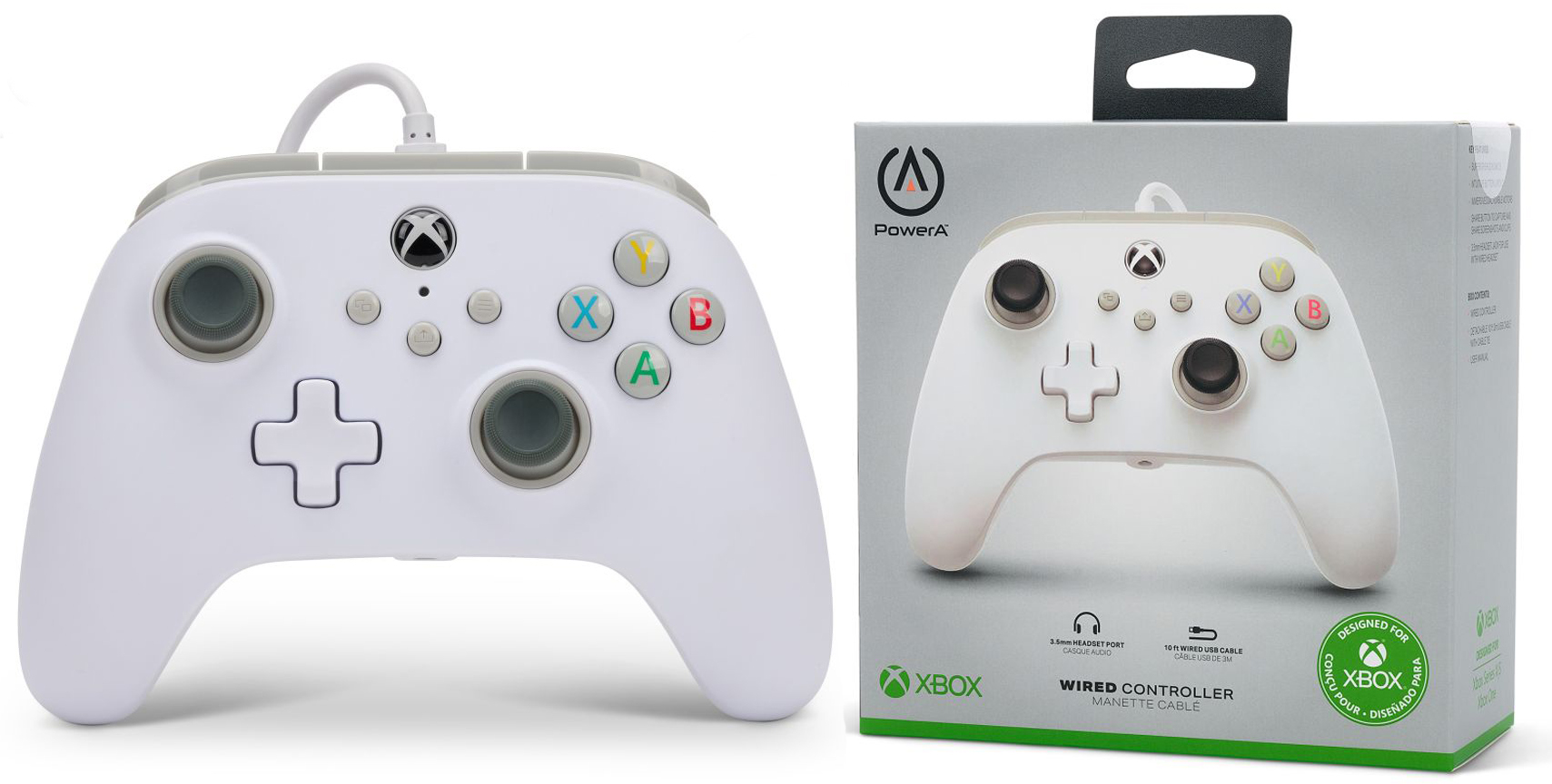 Manette filaire pour Xbox one series X/S