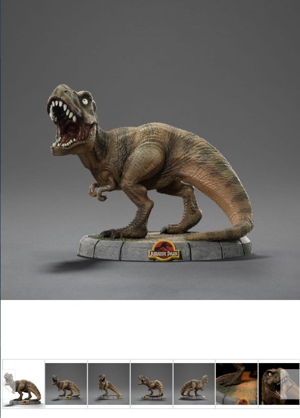 Jurassic Park figurine Mini Co. PVC T-Rex Illusion 15 cm