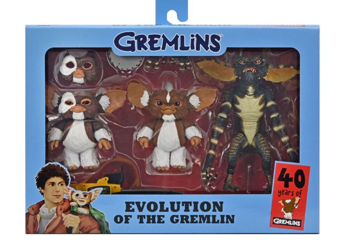 Gremlins figurines Evolution of a Gremlin
