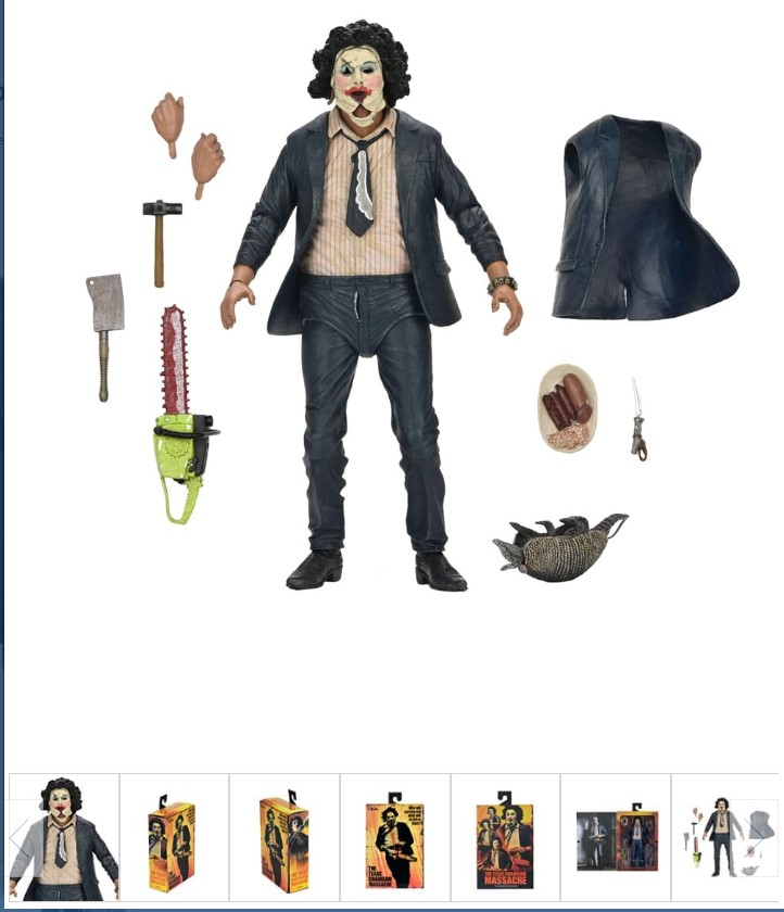 Massacre à la tronçonneuse figurine Ultimate Pretty Woman Leatherface 50th Anniversary 18 cm