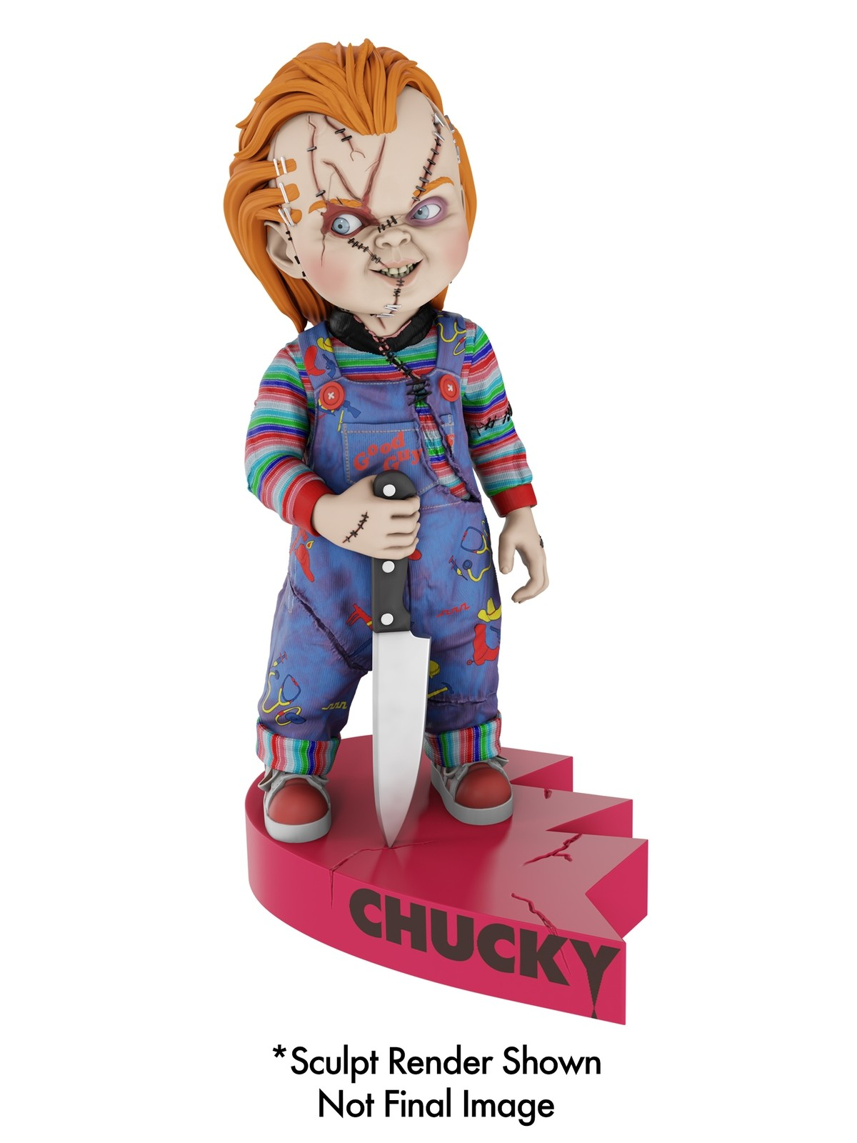 NECA Bride of Chucky Head Knocker Chucky - 18 cm