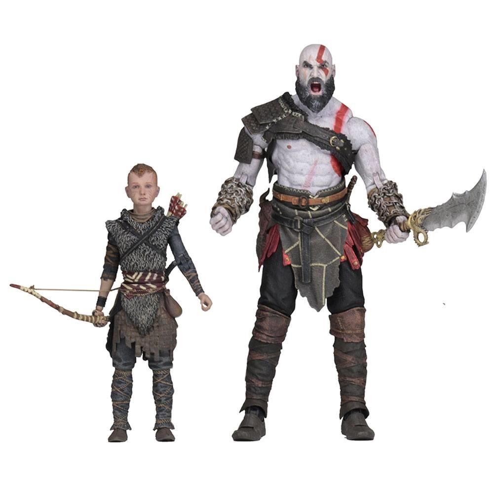 God of War 2018 - Kratos & Atreus Pack of 2 Ultimate Figures 13