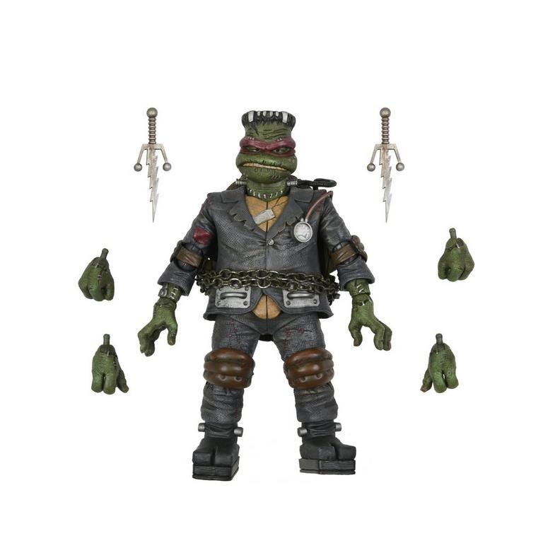 Figurine Ultimate TMNT Raphael en Frankenstein - Universal Monsters 7