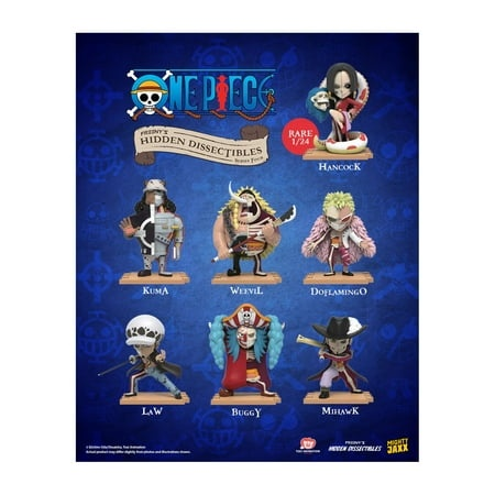 Mighty Jaxx Freeny\'s Hidden Dissectibles One Piece (Édition Seigneurs de Guerre) Boîte Aveugle Figurine Collectible - Un Pack - Contient Une Figurine Aléatoire