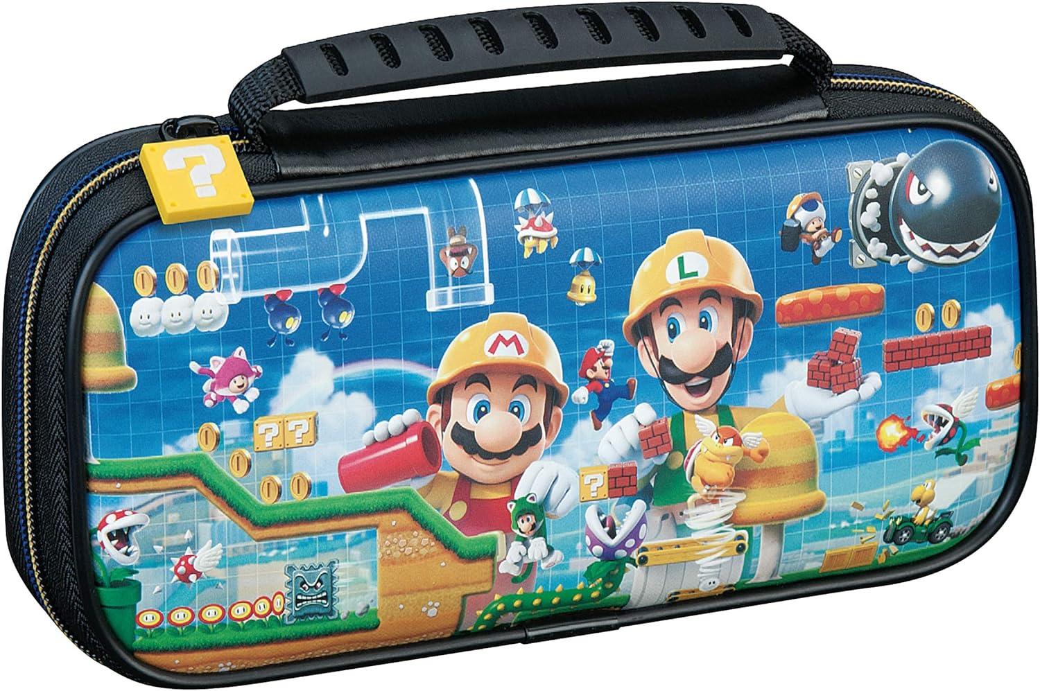 Deluxe Travel Case - Mario Maker - Switch