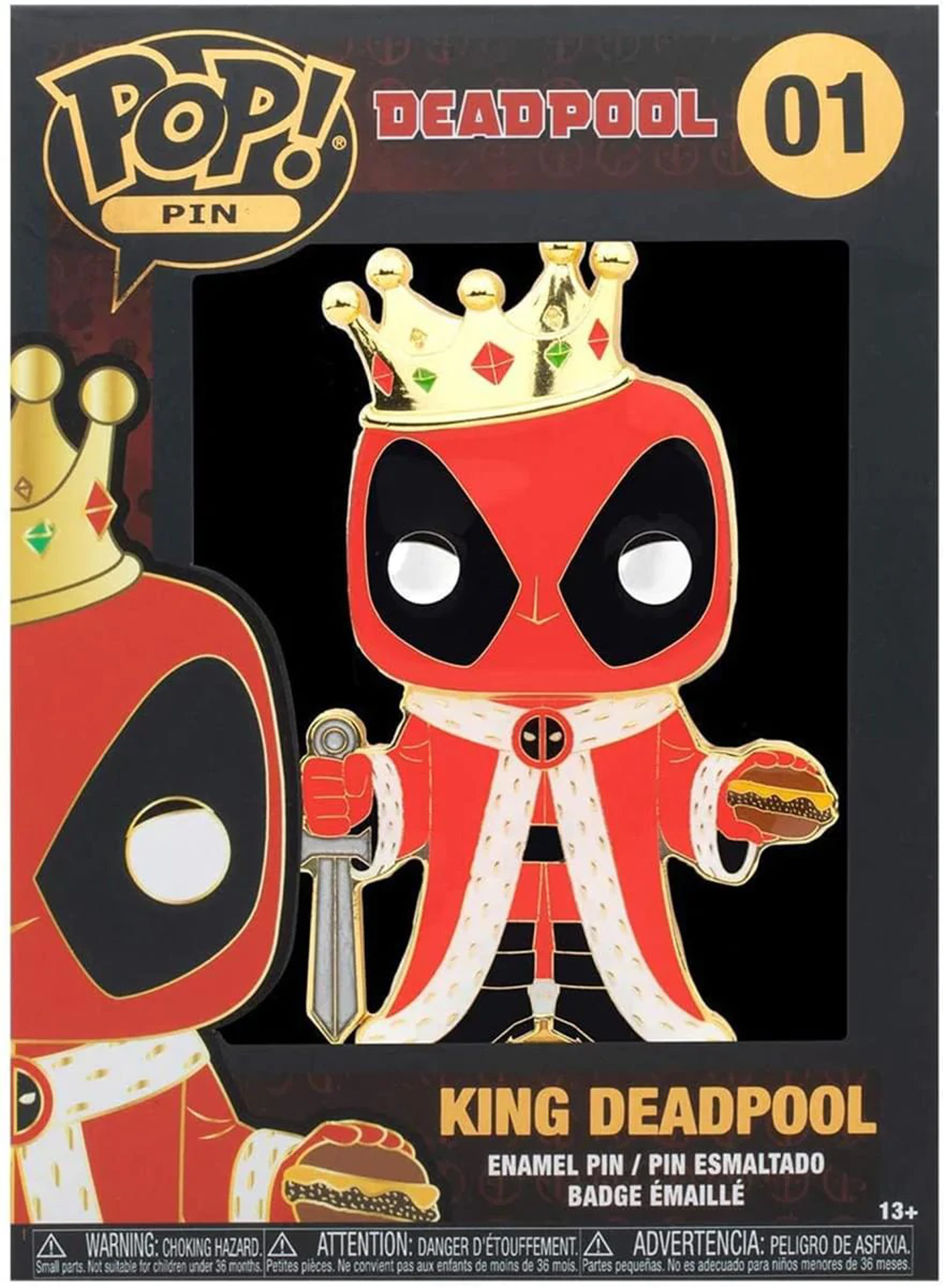 Funko Pop! Pin: Deadpool - King Deadpool