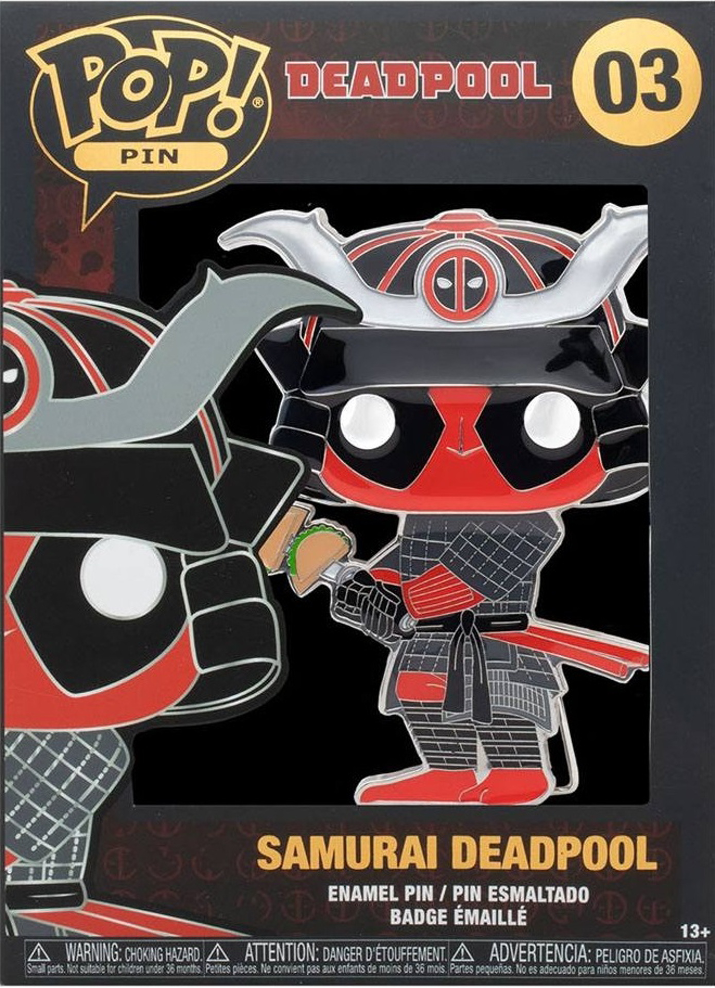 Funko Pop! Pin: Deadpool - Samurai Deadpool