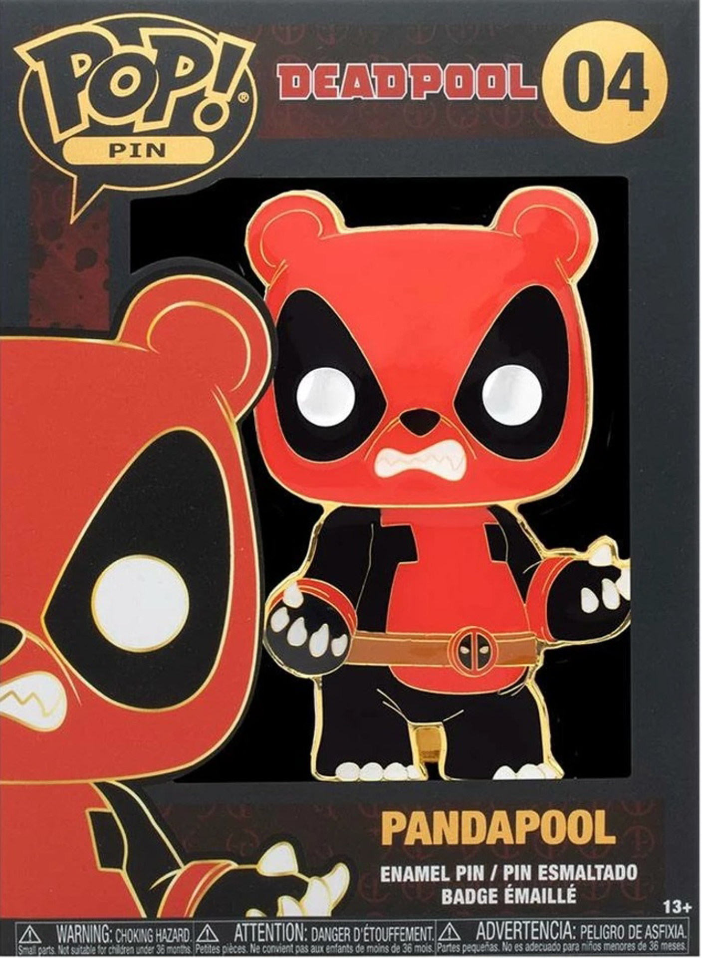 Funko Pop! Pin: Deadpool - Pandapool