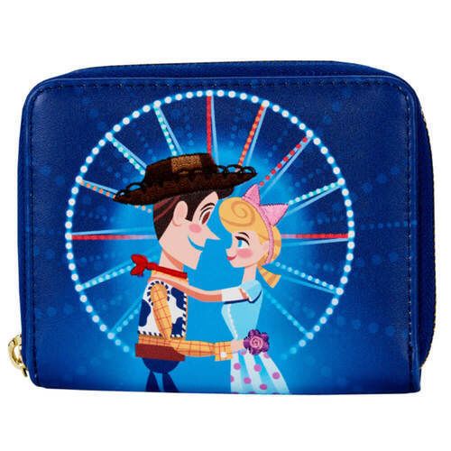 Loungefly: Pixar Moment Toy Story Woody Bo Peep Zip Around Walle