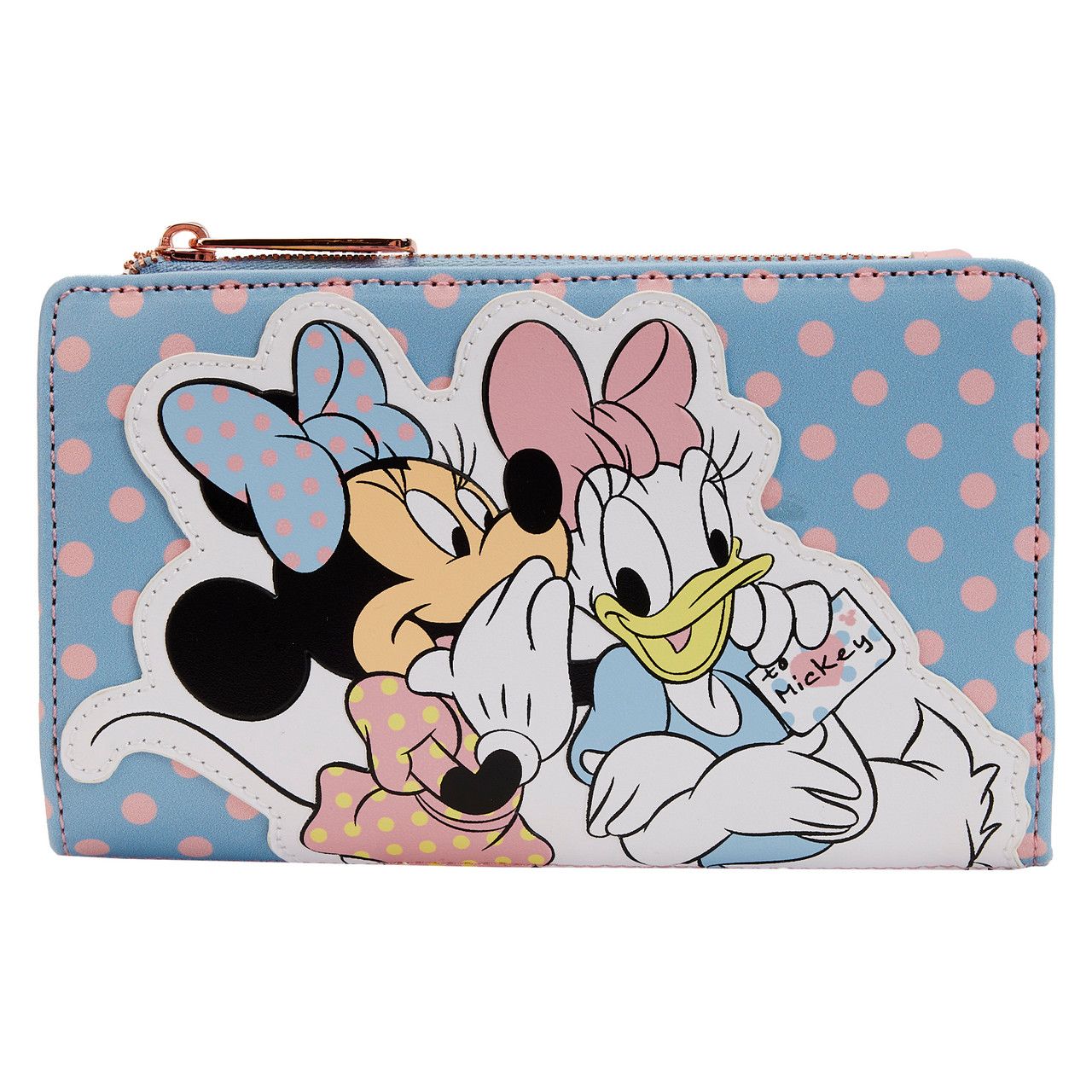Loungefly: Disney - Minnie & Daisy Pastel Color Block Dots Flap